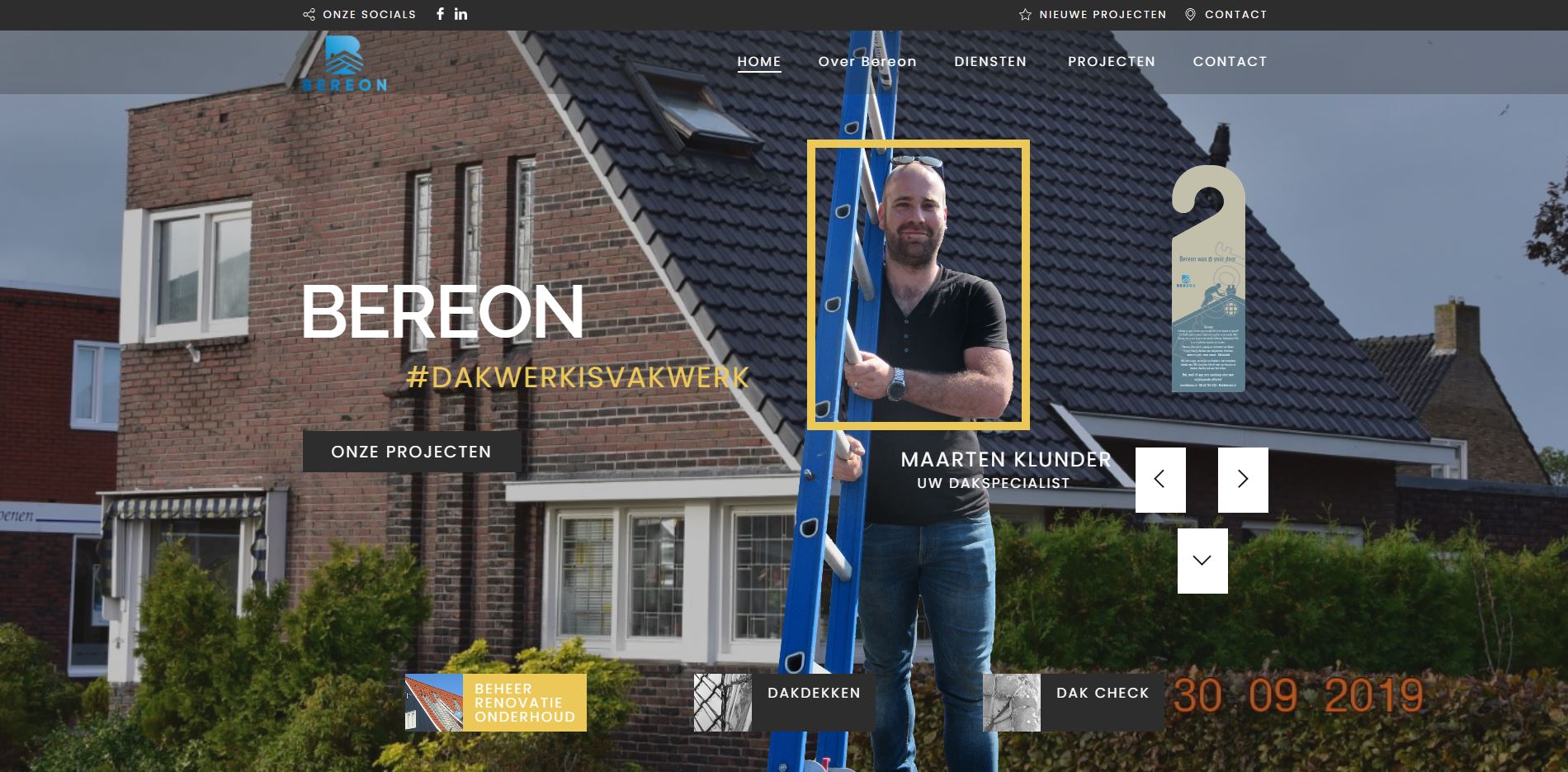 Website Bereon.nl